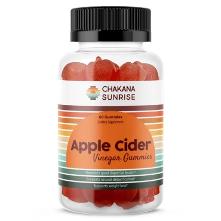 Apple Cider Vinegar Gummies – Natural Detox, Gut Health & Energy Boost with B12, Folate & Superfruits
