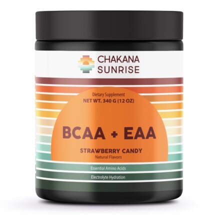 BCAA + EAA Strawberry Candy – Muscle Recovery, Hydration & Lean Support