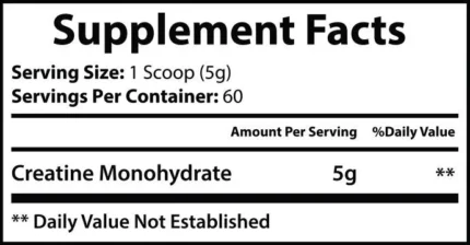 Creatine Powder 300g | Pure Strength & Performance Fuel for Body, Mind & Workout Mastery
