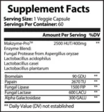 Digestive Enzyme | Gut-Friendly Probiotic & Enzyme Blend for Comfort, Energy & Nutrient Flow
