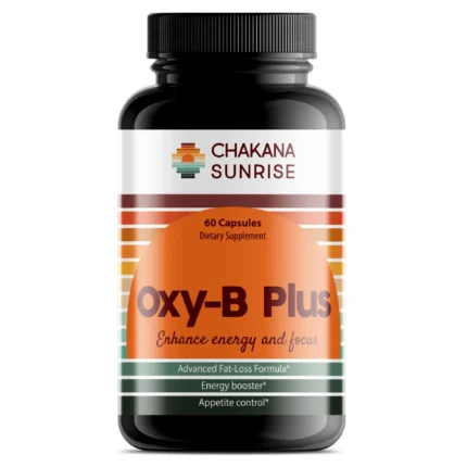Oxy-B Plus – Thermogenic Fat Burner | Clean Energy, Focus & Metabolism Support for Vitality