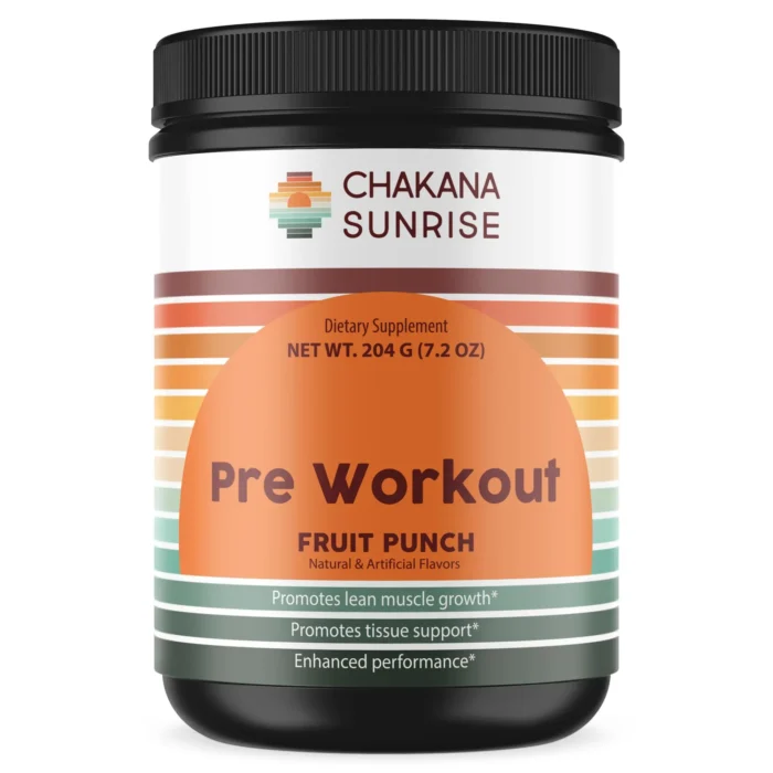 Pre-Workout (Fruit Punch) – Elevate Your Energy, Awaken Your Potential