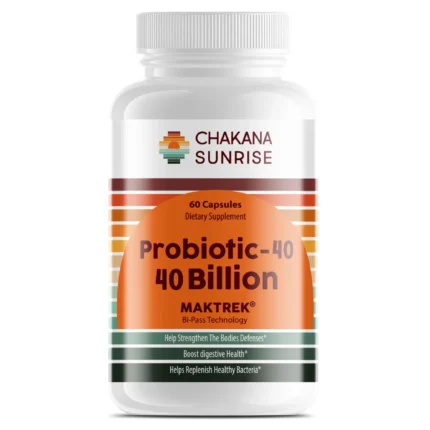 Probiotic – 40 Billion CFU | Restore Gut Balance, Elevate Immunity & Whole-Body Wellness Naturally