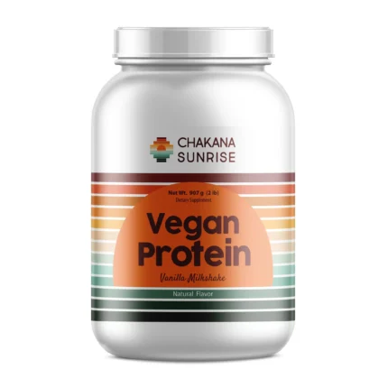 Vegan Protein Vanilla – 2lb – A Sacred Blend for Strength, Vitality & Inner Harmony