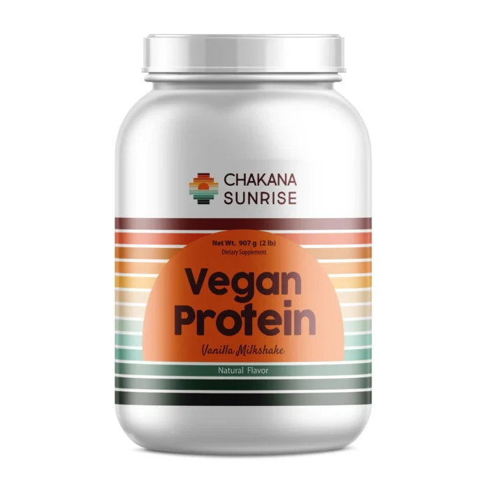 Vegan Protein Vanilla – 2lb – A Sacred Blend for Strength, Vitality & Inner Harmony