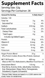 Vegan Protein Vanilla – 2lb – A Sacred Blend for Strength, Vitality & Inner Harmony