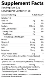 Vegan Protein Chocolate – 2lb – Pure Plant Power for Strength & Vitality