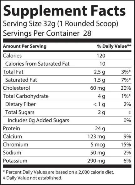 Whey Premium Protein Blend – Chocolate | Delicious Fuel for Strength, Vitality & Peak Performance