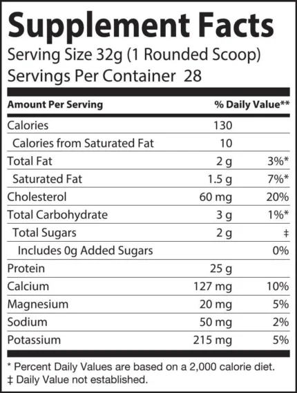 Whey Premium Protein Blend – Vanilla | Clean Muscle Fuel for Recovery, Energy & Daily Vitality