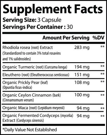 Premium Adaptogen Herb Botanicals – Mind, Body & Soul Support