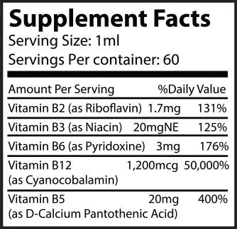 B-12 Drops – Liquid Energy & Focus Booster for Mind, Body & Spirit
