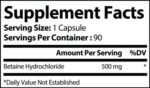 Betaine HCL Plus – Enlightened Digestion for Body and Spirit
