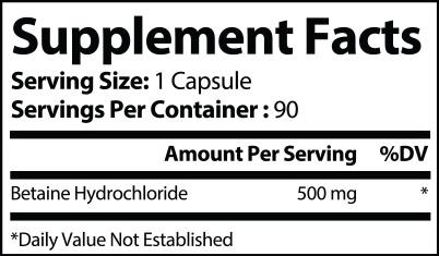 Betaine HCL Plus – Enlightened Digestion for Body and Spirit