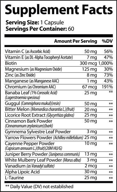 Blood Sugar Ultra – Natural Balance & Metabolic Wellness Support