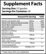 Immune Support – Elderberry + Vitamin C Wellness Blend for Daily Defense & Radiant Vitality