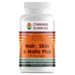 Hair, Skin & Nails Plus – Radiant Beauty Support with Biotin +E for Glow, Strength & Vitality