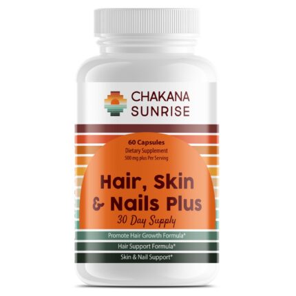 Hair, Skin & Nails Plus – Radiant Beauty Support with Biotin +E for Glow, Strength & Vitality