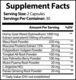 Horny Goat Weed Blend – Natural Vitality, Stamina & Libido Booster for Energy & Performance