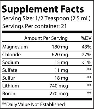 Premium Mineral Complex – Energizing Ionic Mineral Support