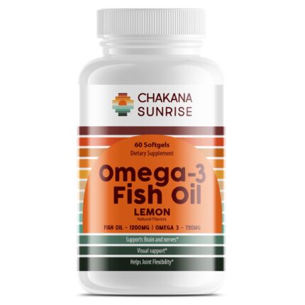 Omega 3 Fish Oil – Pure Heart & Brain Nourishment | Joint, Mood & Skin Vitality Support