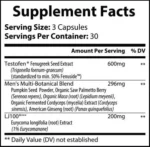 Premium Testosterone w/ Testofen® – Strength, Vitality & Balance