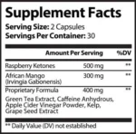 Raspberry Ketone Ultra Blend – Natural Fat Burner for Energy, Metabolism & Weight Support