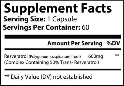 Resveratrol – Cellular Renewal, Anti-Aging & Heart Support Power