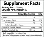Super Creatine Gummies 1000mg – Empower Strength, Energy & Recovery