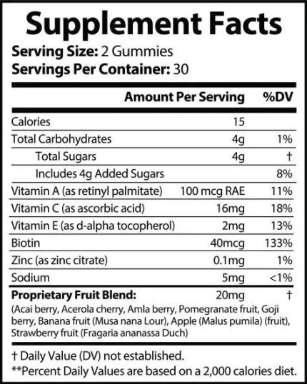Super Fruit Gummies – Inner Harmony, Outer Radiance