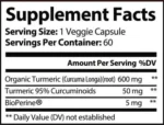 Turmeric w/BioPerine – Natural Joint, Brain & Immune Support