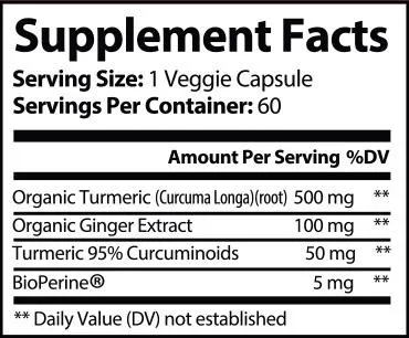 Turmeric w/Ginger – Natural Joint Relief & Holistic Vitality Boost